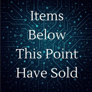 Listings Below This Point Have Sold